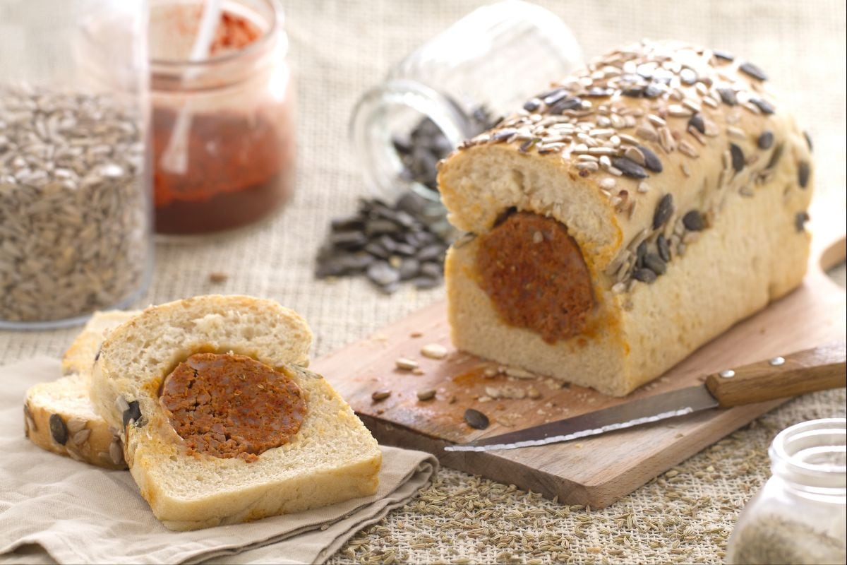 Brot und Salami