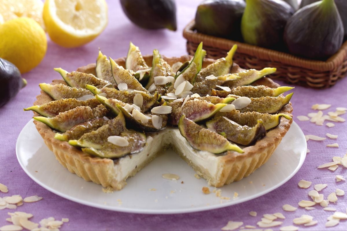 Feigen- und Mascarpone-Tarte