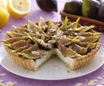 Feigen- und Mascarpone-Tarte
