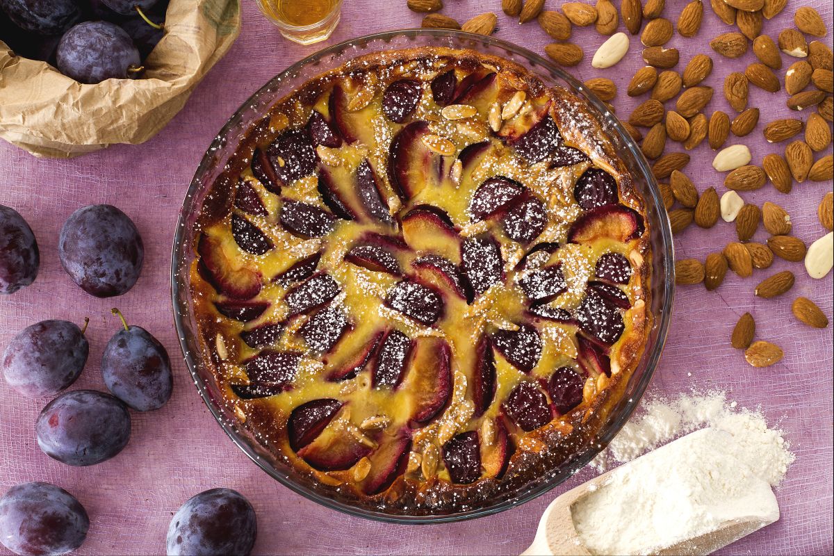 Pflaumen-Clafoutis