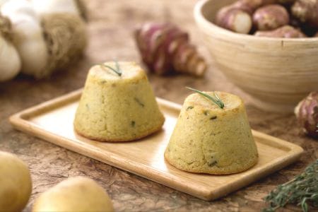 Topinambur-Flan