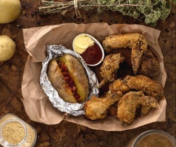 Amerikanisches frittiertes Huhn