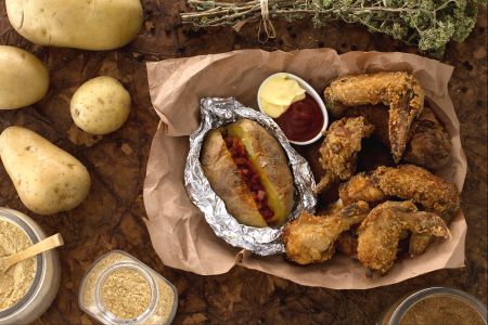 Amerikanisches frittiertes Huhn