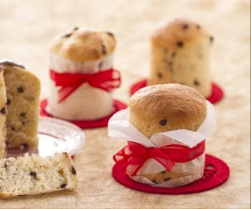 Mini-Panettone mit Schokostückchen