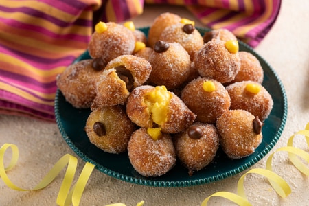 Zeppole alle due creme