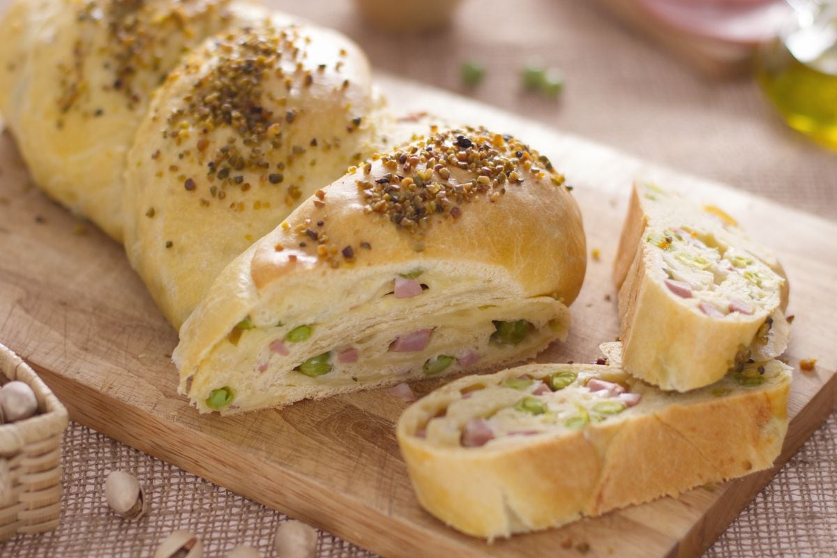 Gefülltes Zopf-Brot