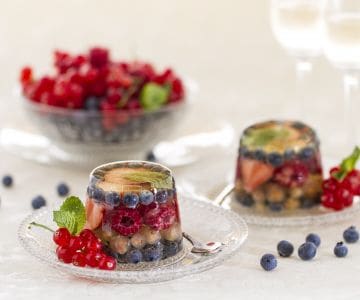 Waldfrucht-Aspik