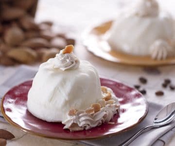 Panna cotta mit Mandeln