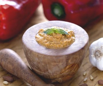 Paprika-Pesto