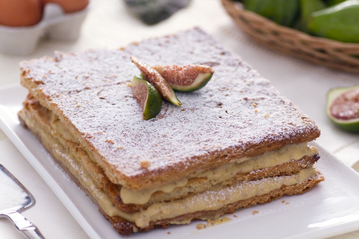 Blätterteig mit Feigen