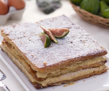 Blätterteig mit Feigen