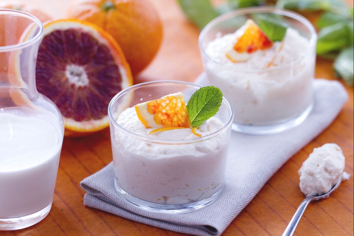 Orangenmousse