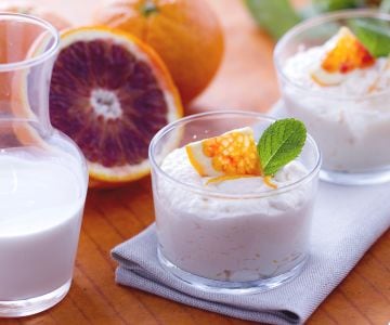 Orangenmousse
