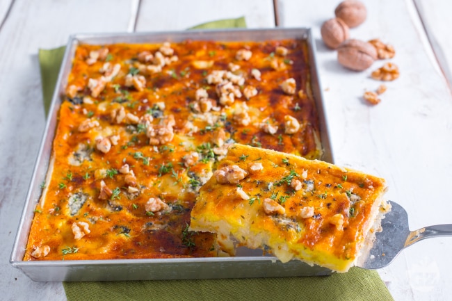 Quiche mit 4 Käsesorten - Italienische Rezepte von GialloZafferano