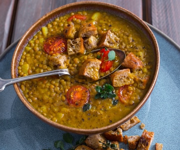 Linsensuppe