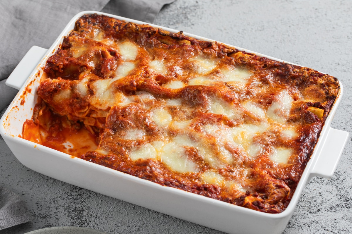 Lasagne im Ofen