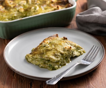 Lasagne Pesto und Ricotta