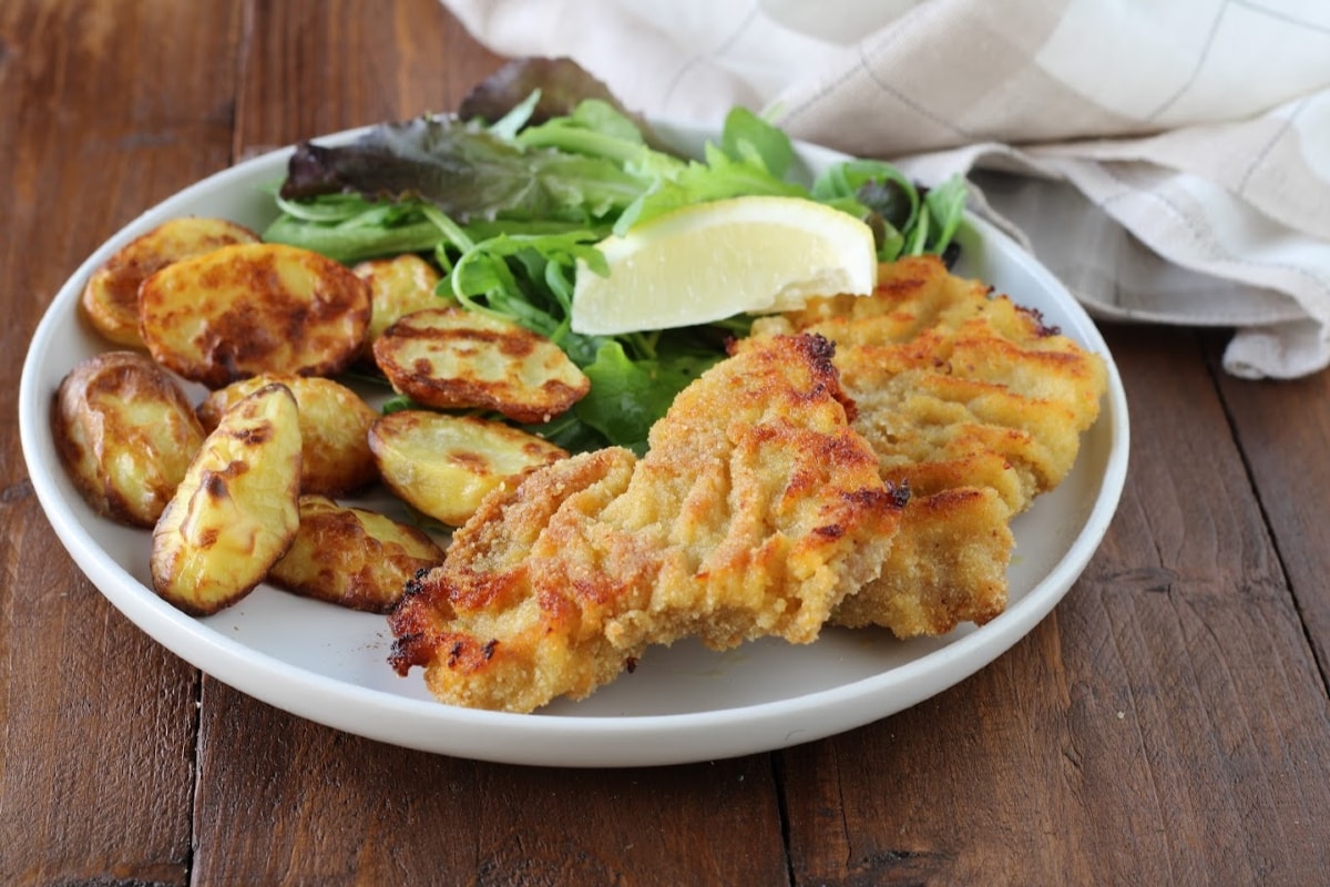 Schnitzel aus dem Ofen