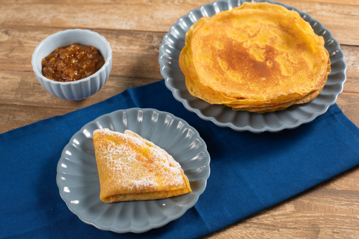 Crepe ohne Milch