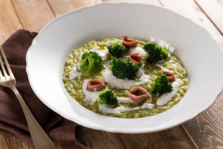 Risotto Brokkoli und Sardellen