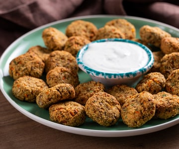 Linsen- und Quinoa-Frikadellen