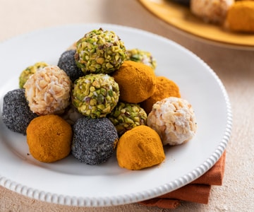 Herzhafte Arlecchino-Trüffel