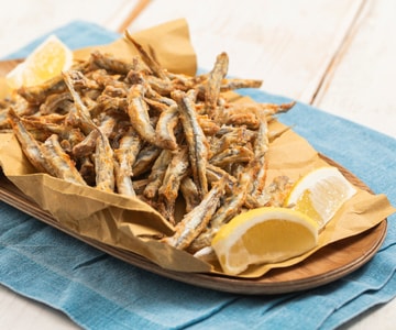 Sardellen in der Heißluftfritteuse