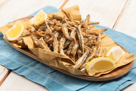 Sardellen in der Heißluftfritteuse