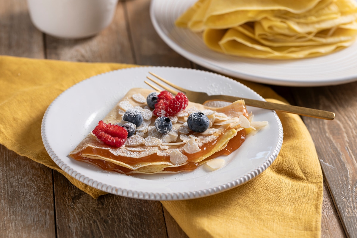 Laktosefreie Crepes