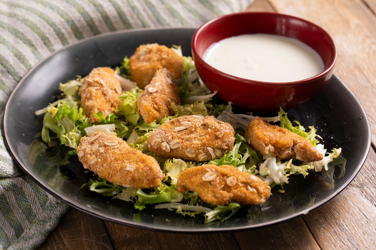 Knuspriges Hähnchen aus dem Ofen