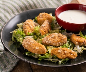 Knuspriges Hähnchen aus dem Ofen