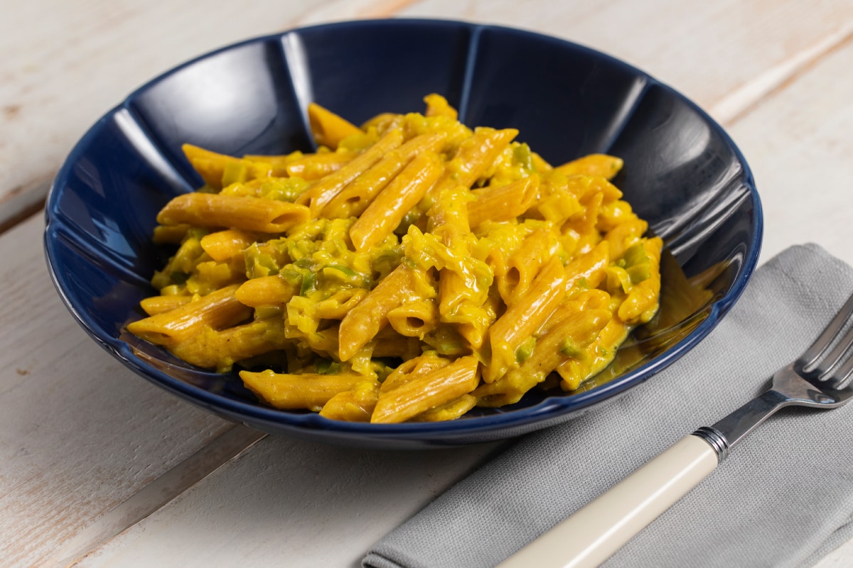Vegane Safran-Pennette