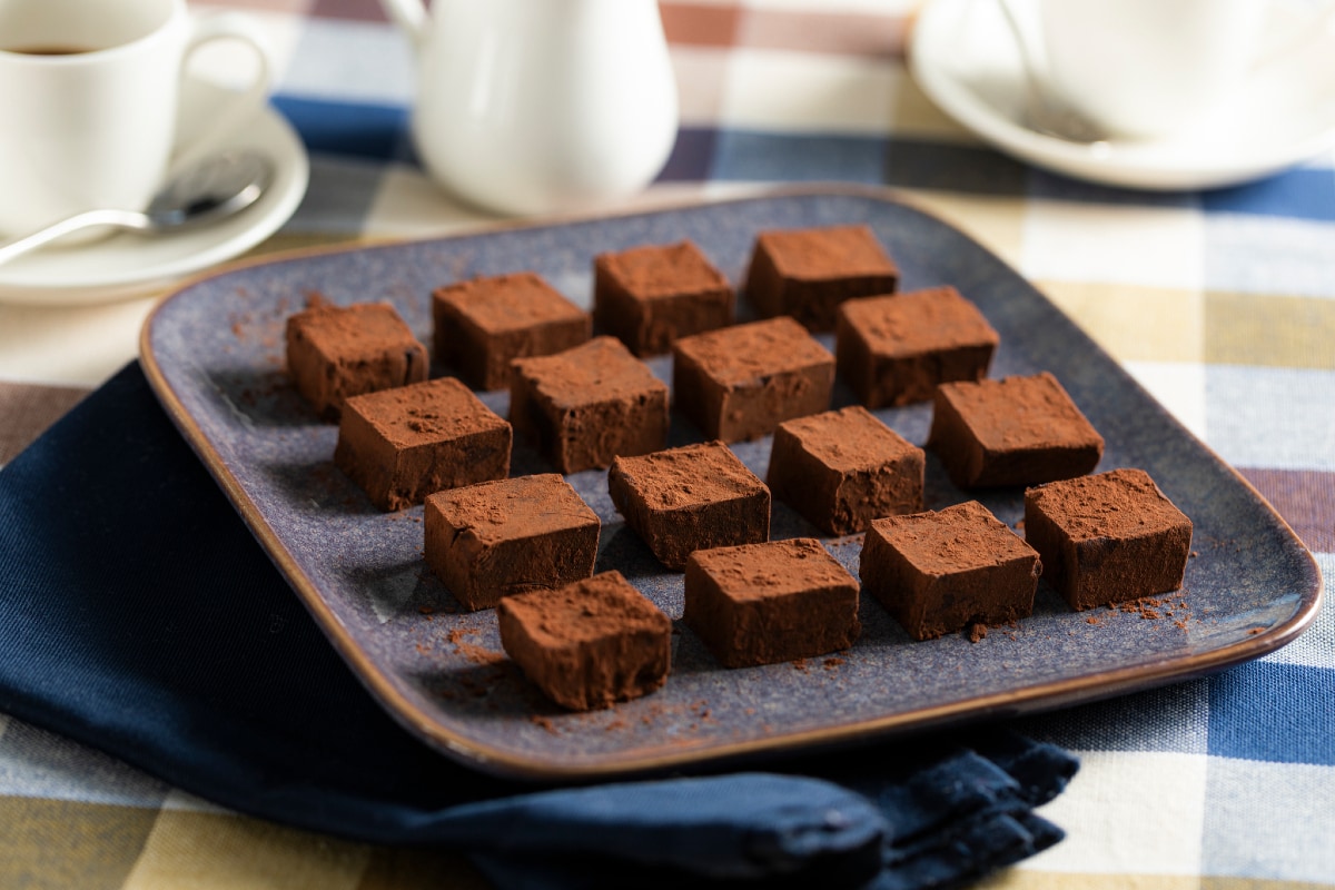 Schokoladen-Tahini-Häppchen