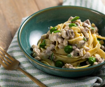 Tagliatelle mit Hofragout