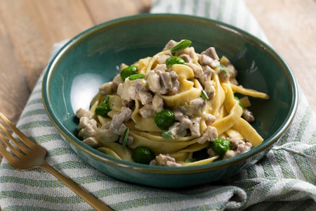 Tagliatelle mit Hofragout