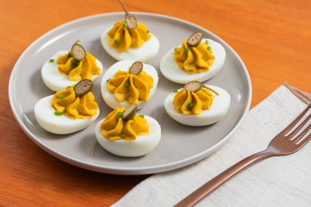 Gefüllte Eier mit Thunfisch nach Großmutters Art