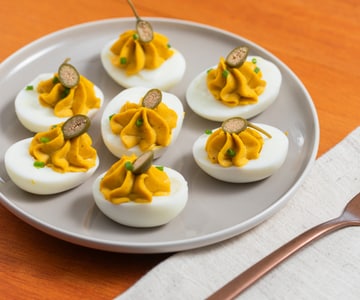 Gefüllte Eier mit Thunfisch nach Großmutters Art