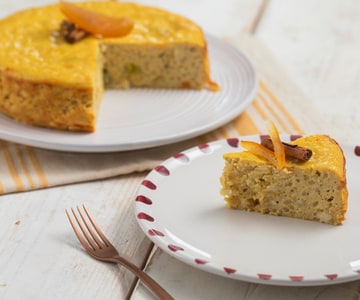 Süßer Reis-Ricotta-Kuchen