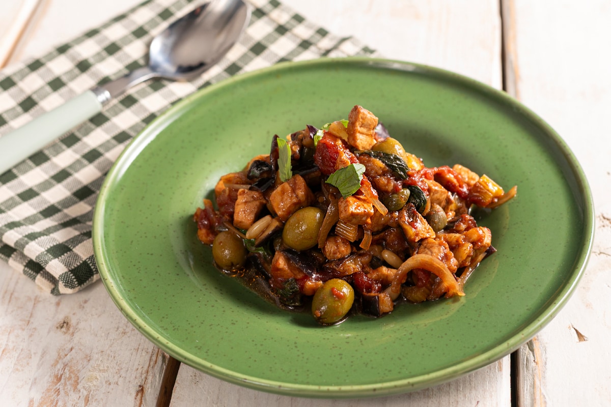 Schwertfisch-Caponata