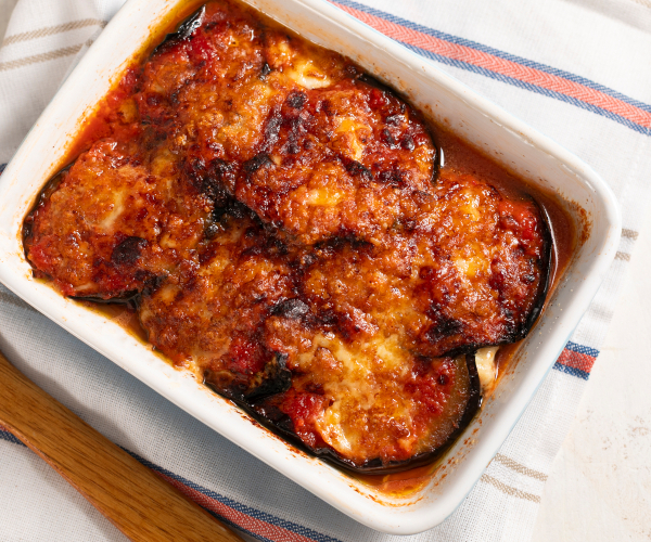 Parmigiana in friggitrice ad aria