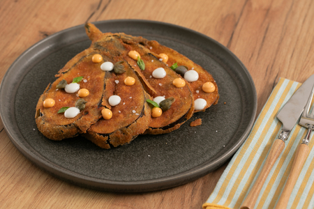 Auberginenschnitzel