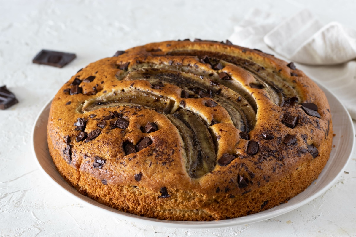 Bananen-Schokoladen-Kuchen
