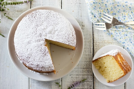 Kuchen mit griechischem Joghurt