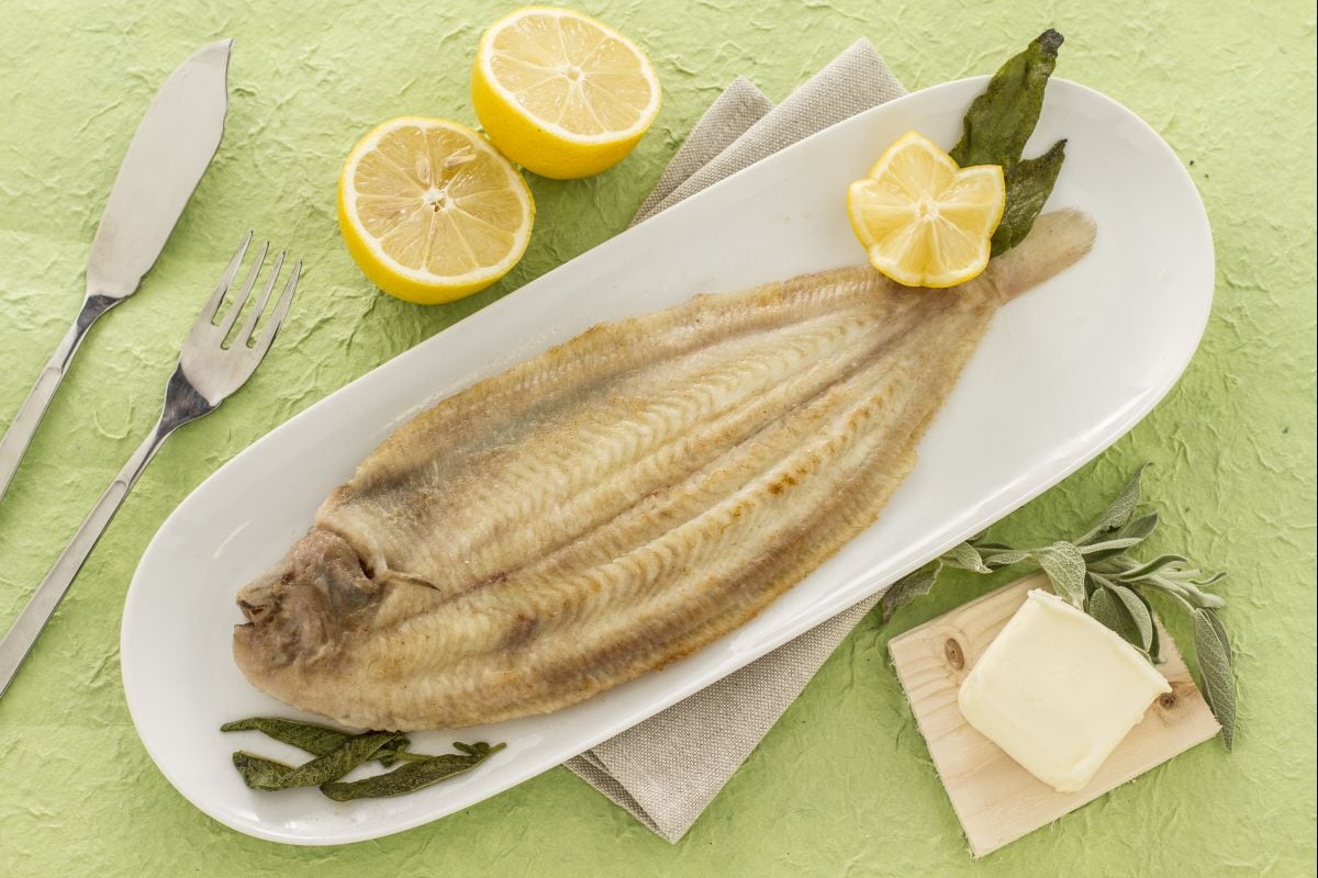 Scholle mit Butter und Salbei
