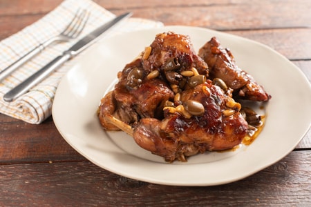 Kaninchen auf ligurische Art