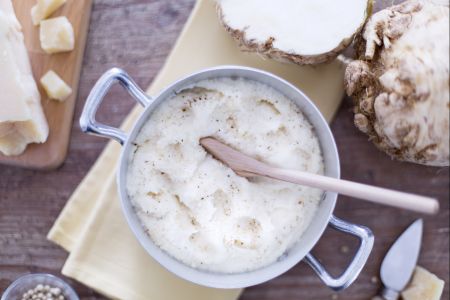 Selleriepüree mit Sahne