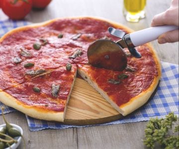 Pizza nach neapolitanischer Art