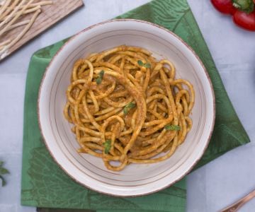 Bigoli in Paprikasauce