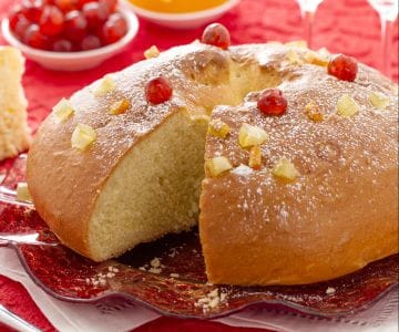 Roscón de Reyes (Königskuchen)