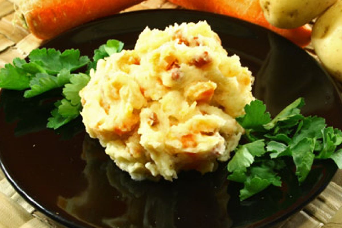 Belgischer Stoemp mit Karotten